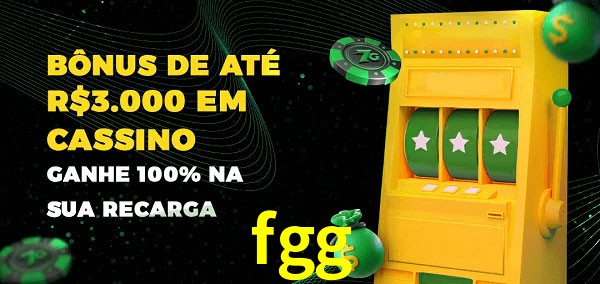 fgg melhor bônus de depósito